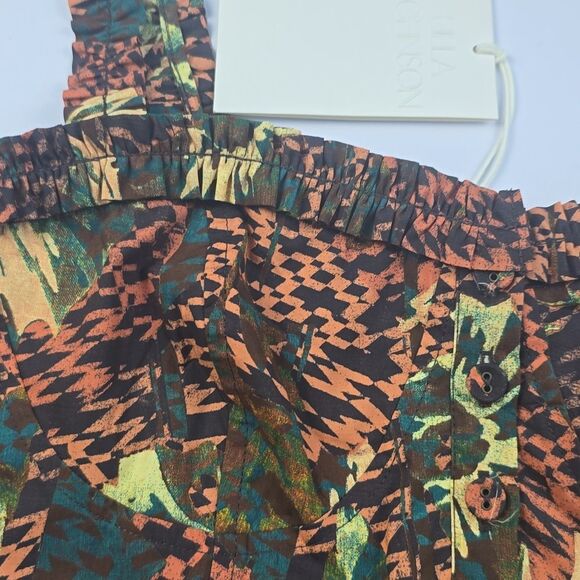 Ulla Johnson NWT Alexandra Crop Top in‎ Prism MSRP $270 Women's size 12 - Picture 6 of 13